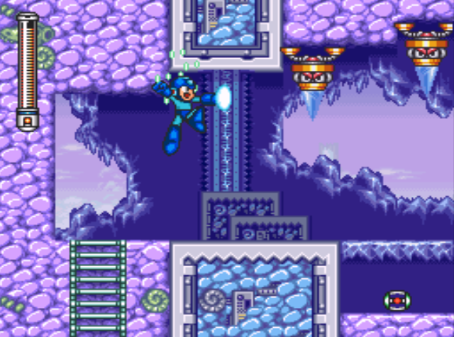 Mega Man 7 screenshot - Freeze Man